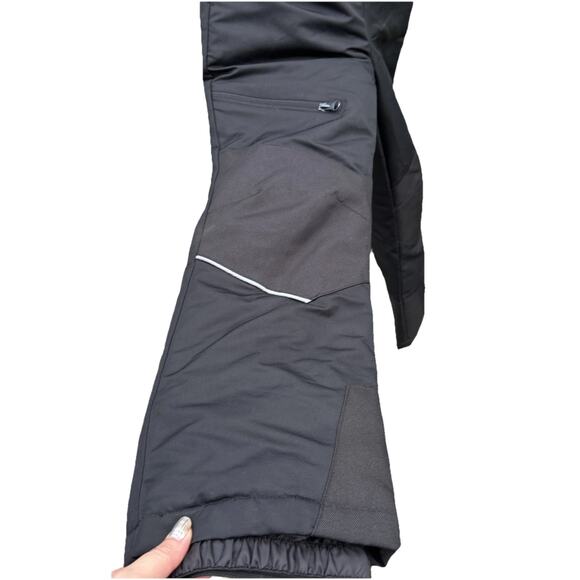 Swiss Tech Kids’ Snow Ski Suit Bib Overalls Pants Coat Black Winter Sz M 8 - Picture 6 of 9